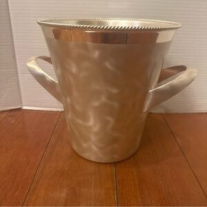 VTG WMF IKORA Silverplate Brass brushed Wine Champagne Cooler 2 Handled Germany